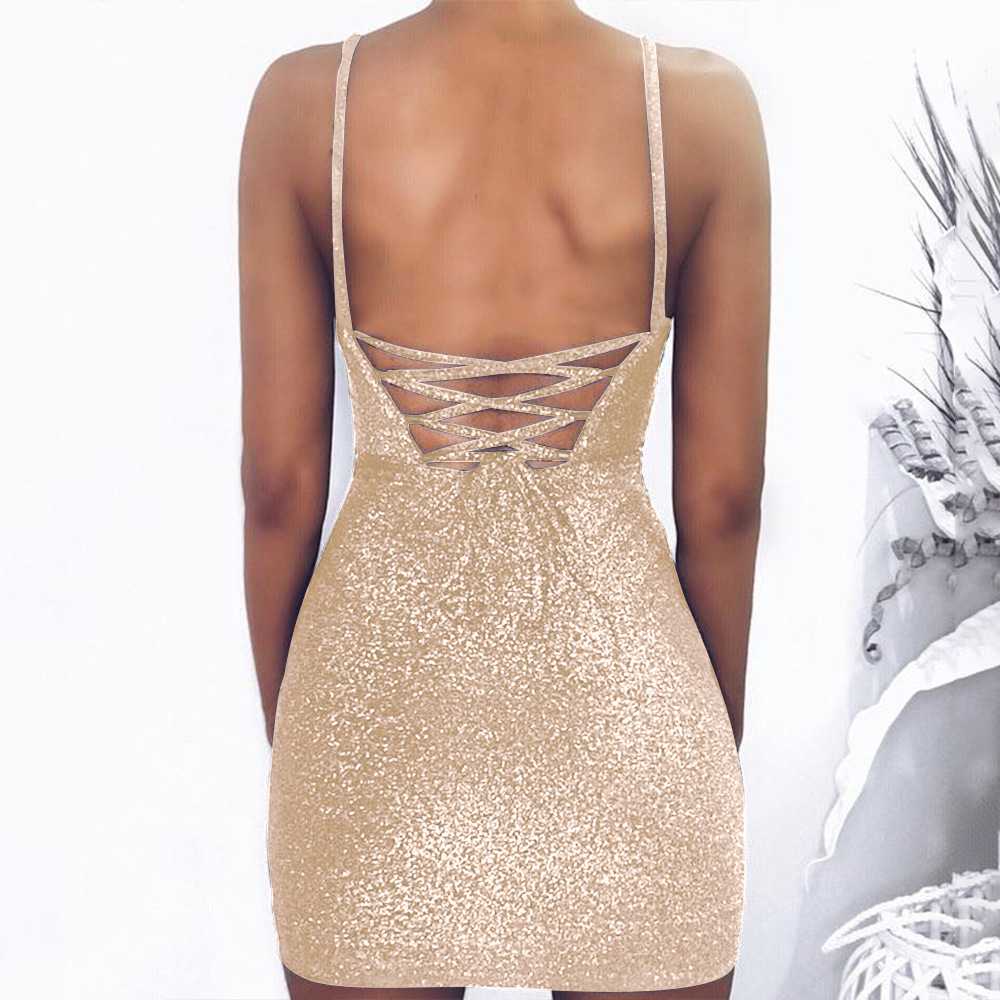 Sexy Glitter Lace Up