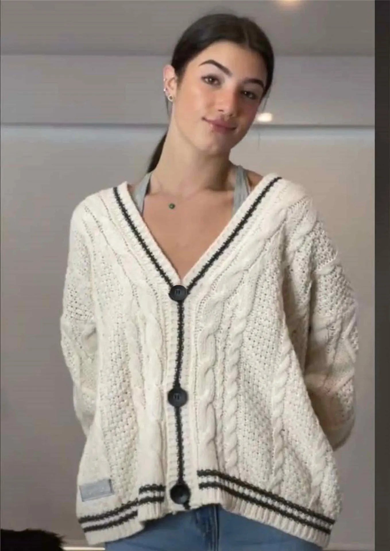 Iwanna™  Vintage Embroidery Star  Sweaters