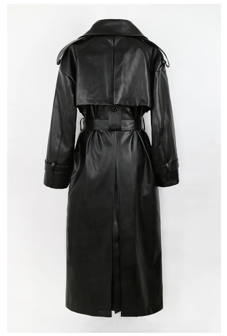 LAURA Leather Coat