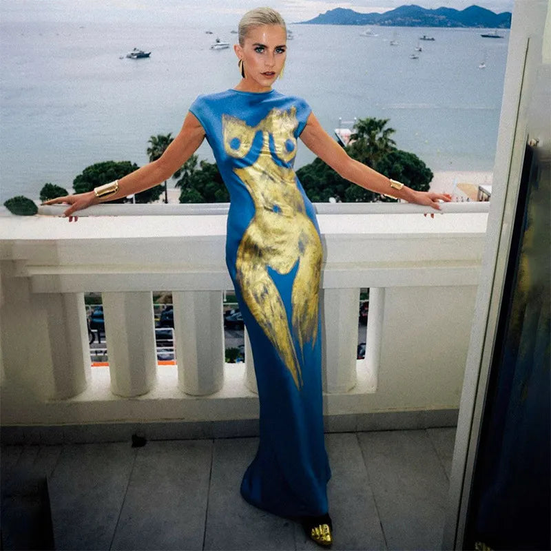 Slavino Long Dress