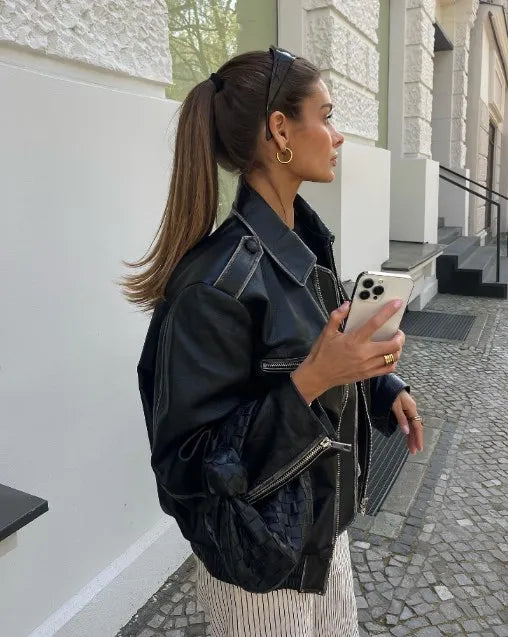 ELORA FALL LEATHER JACKET