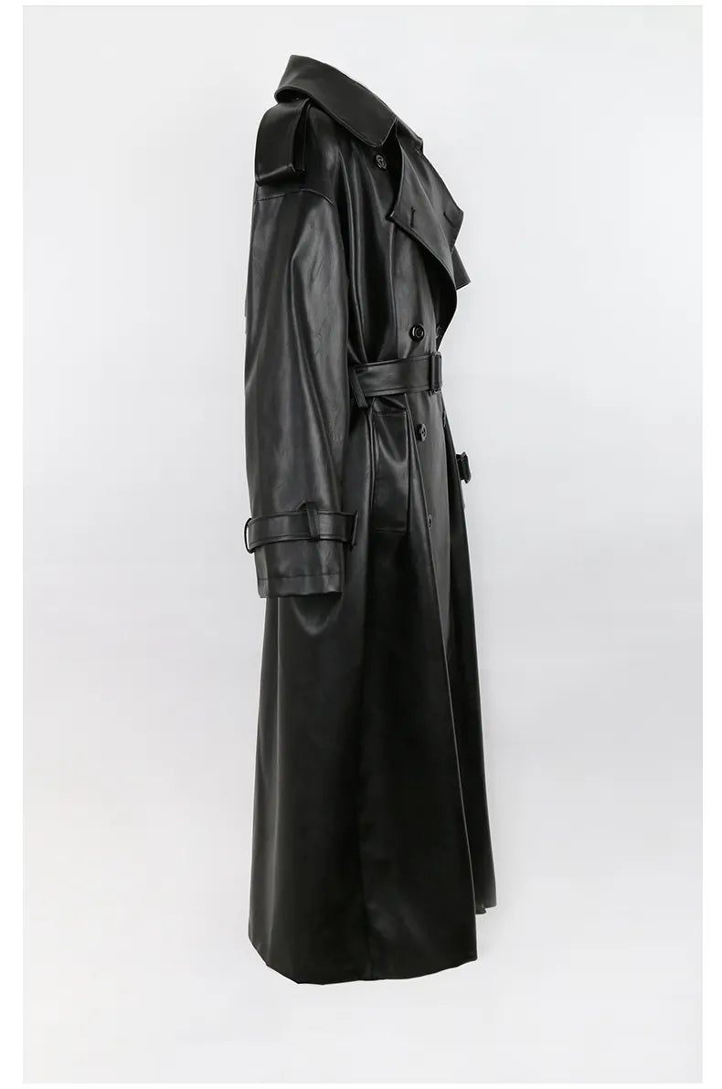 LAURA Leather Coat