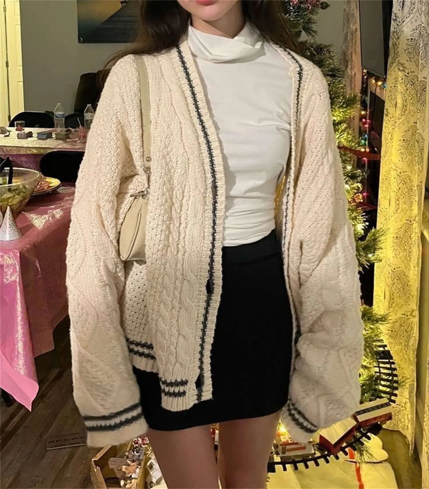 Iwanna™  Vintage Embroidery Star  Sweaters