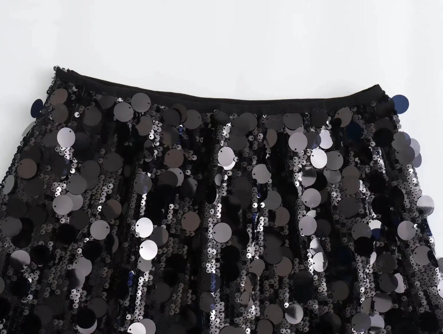 Sequin Mini Skirt
