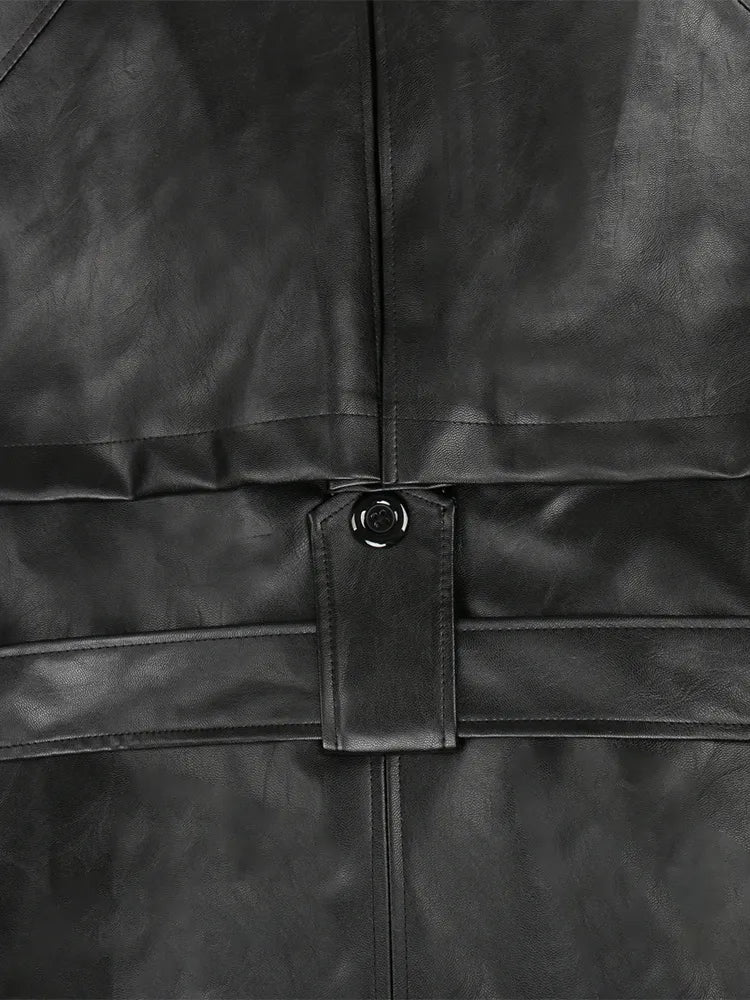 LAURA Leather Coat