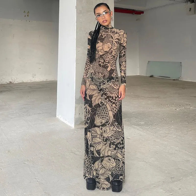 Vinny Mesh Dress