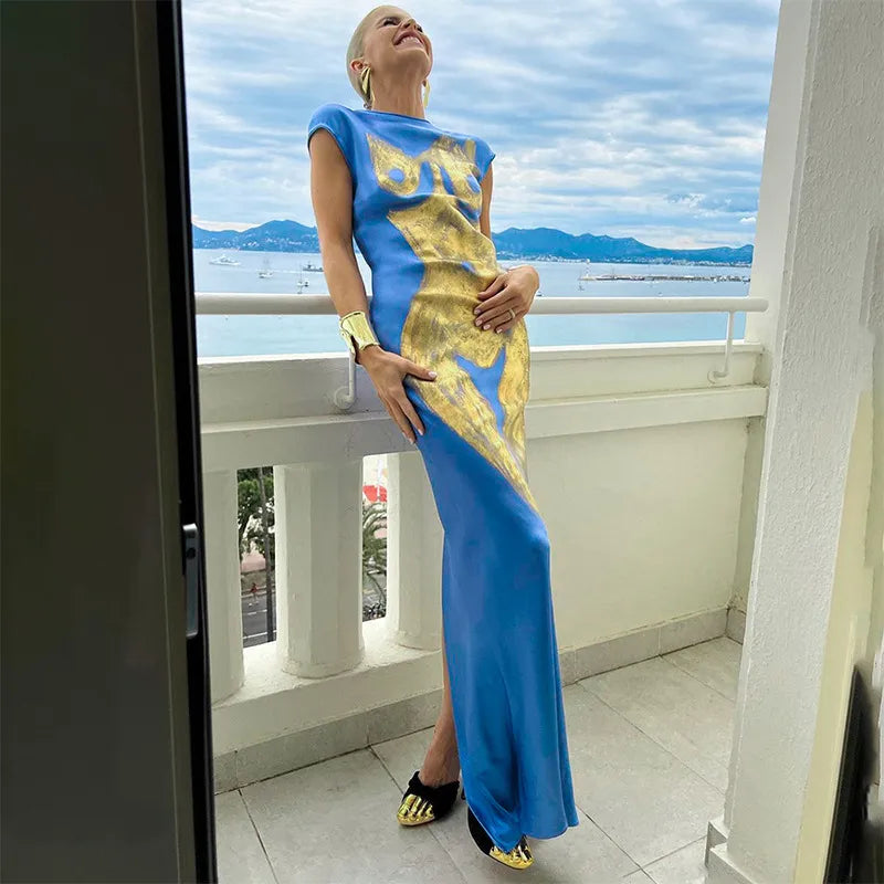 Slavino Long Dress