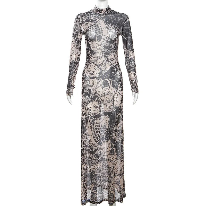 Vinny Mesh Dress