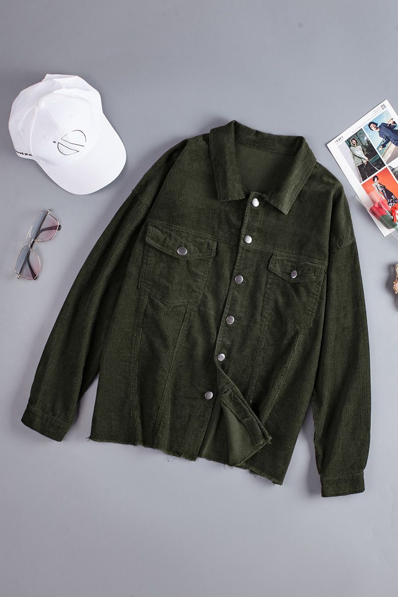 Ripped Hem Oversized
