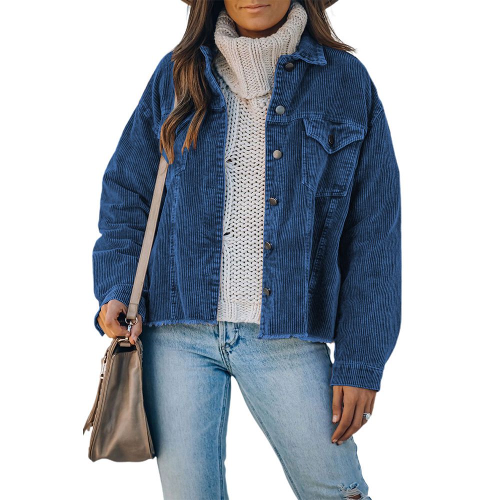 Ripped Hem Oversized