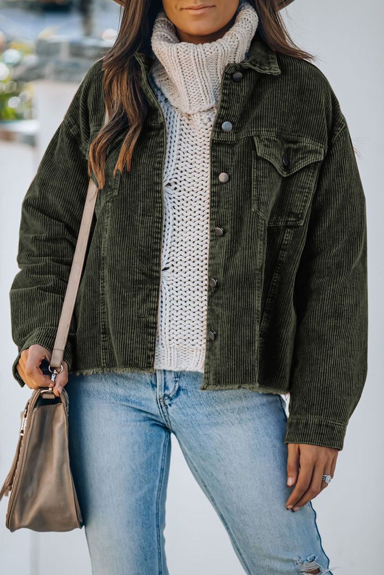 Ripped Hem Oversized