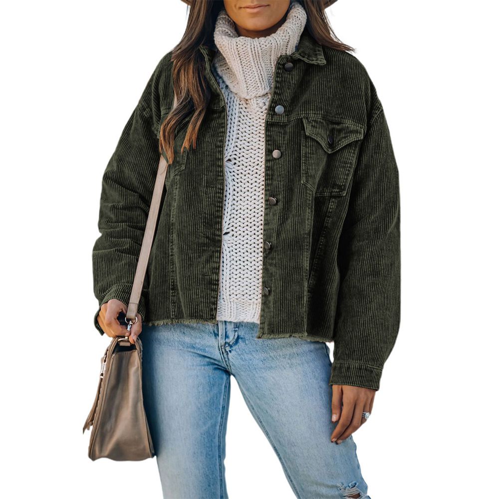 Ripped Hem Oversized