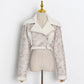 Faux Leather Sueded