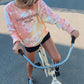 Pink Bleach Tie Dye
