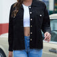 Ripped Hem Oversized