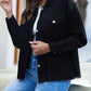 Ripped Hem Oversized