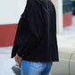 Ripped Hem Oversized