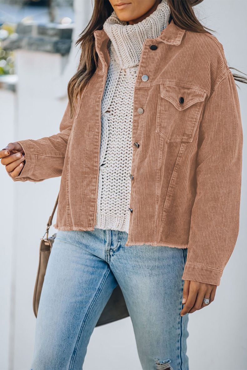 Ripped Hem Oversized