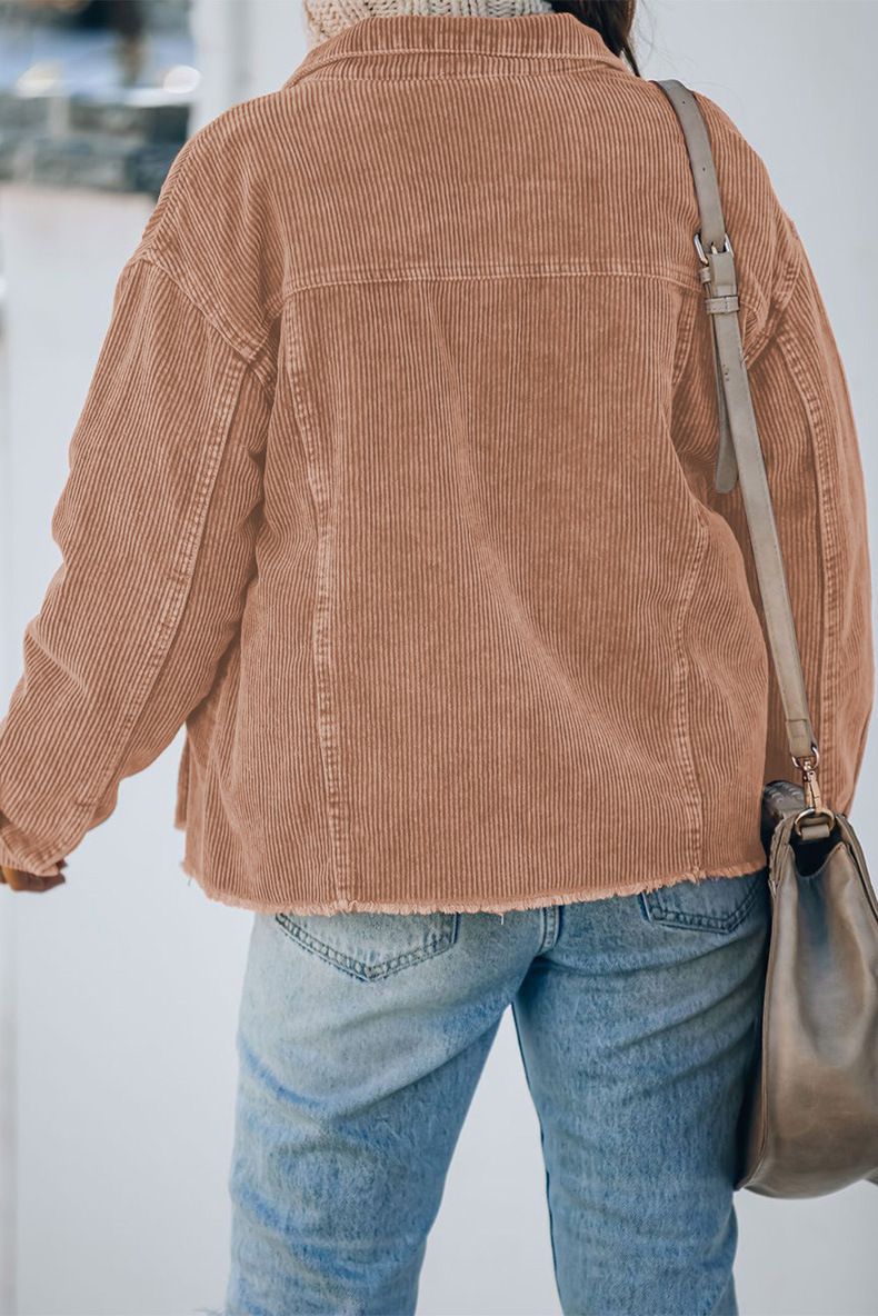 Ripped Hem Oversized