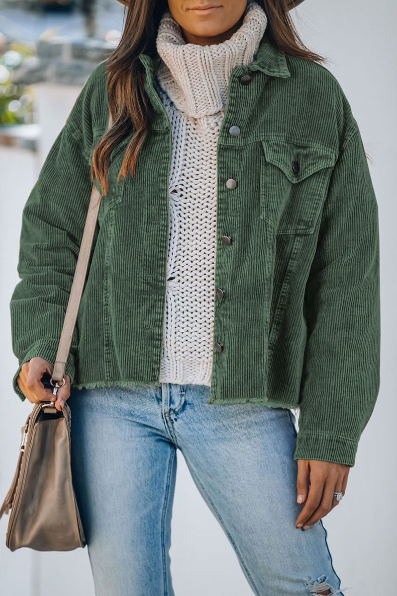 Ripped Hem Oversized
