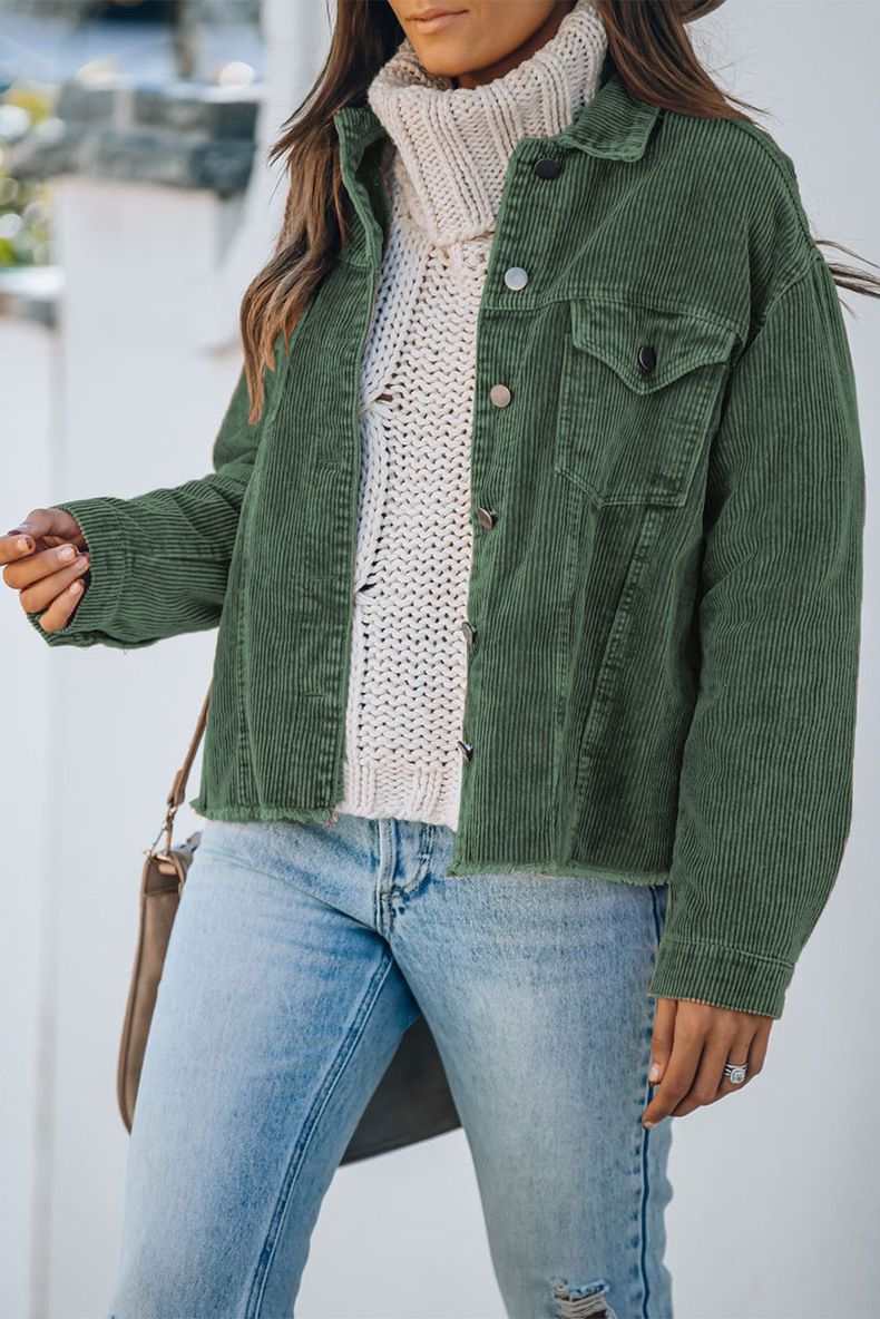 Ripped Hem Oversized