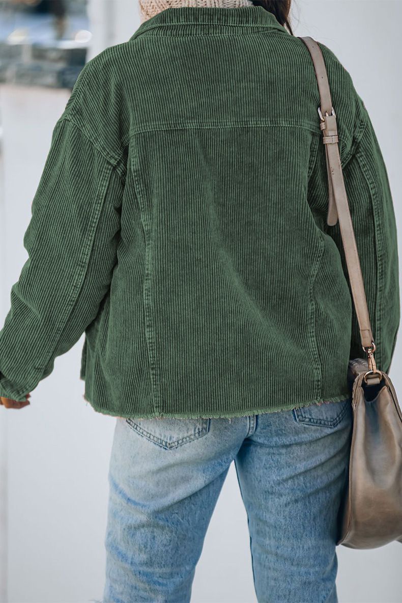 Ripped Hem Oversized