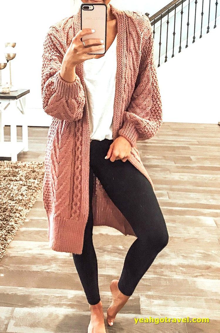 Chunky Long Knitted