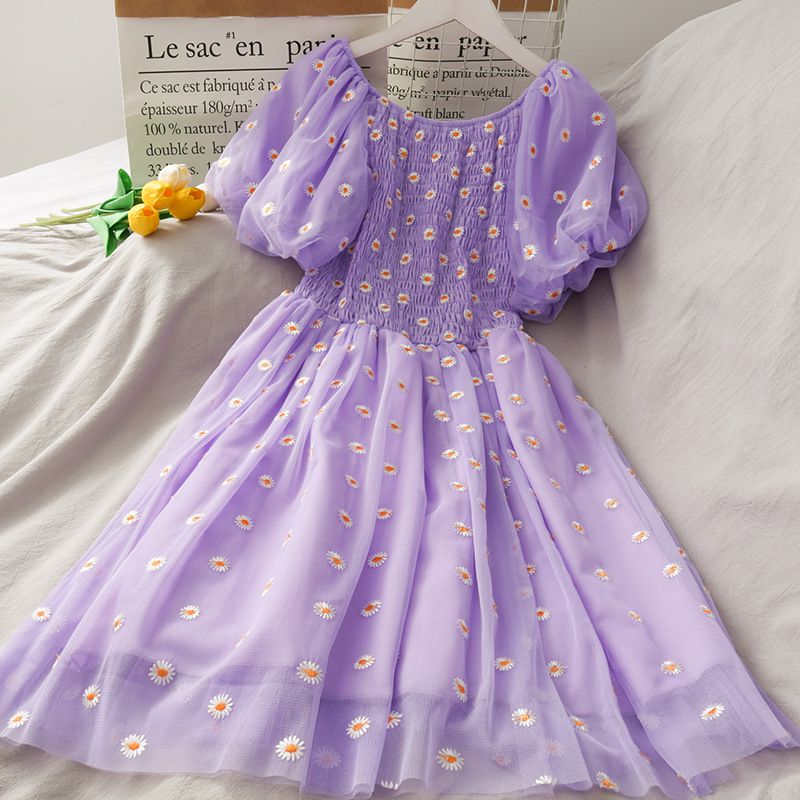 Aesthetic Floral Crinkle
