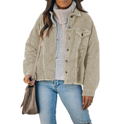 Ripped Hem Oversized