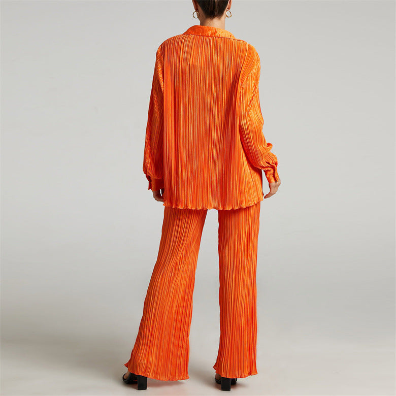 Birt Pleated Suit