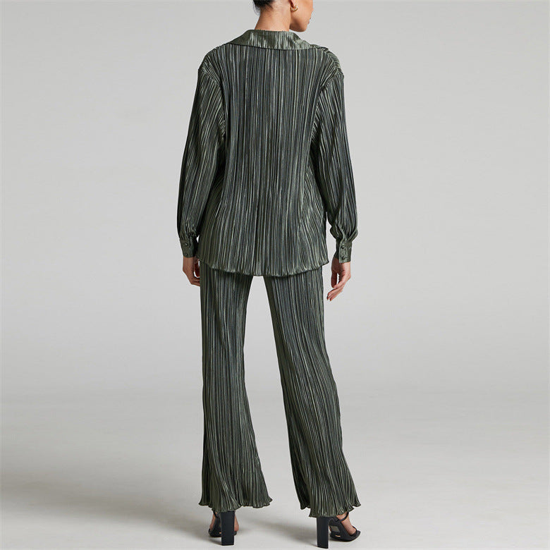 Birt Pleated Suit