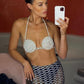 STRASS SPIRAL BRA TOP