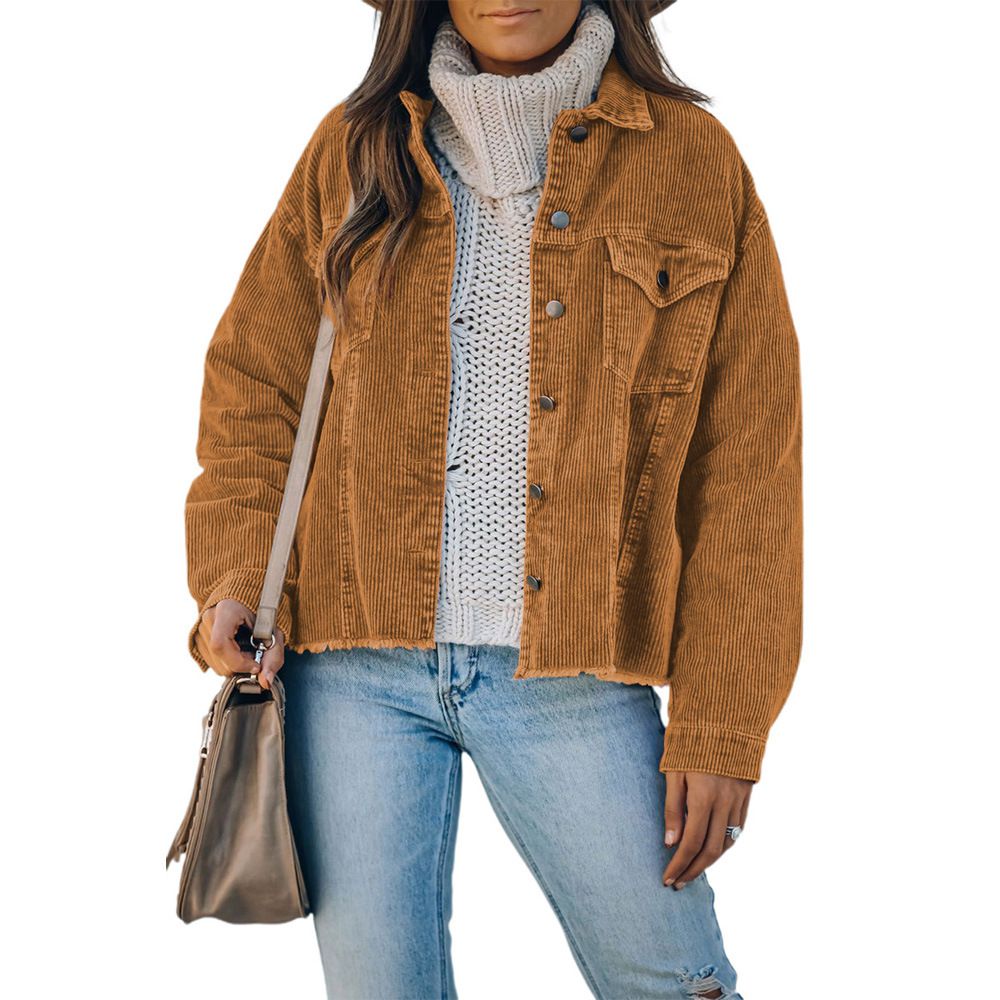 Ripped Hem Oversized