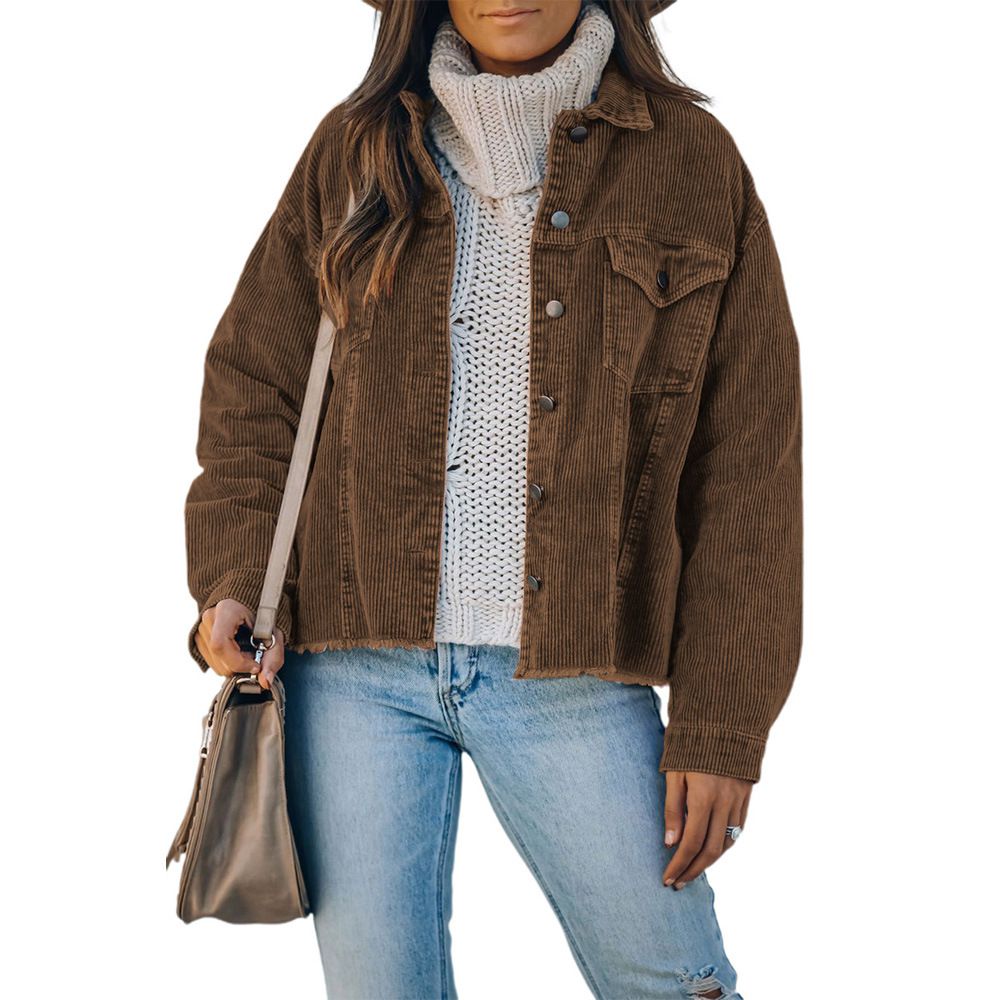 Ripped Hem Oversized