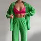 Birt Pleated Suit