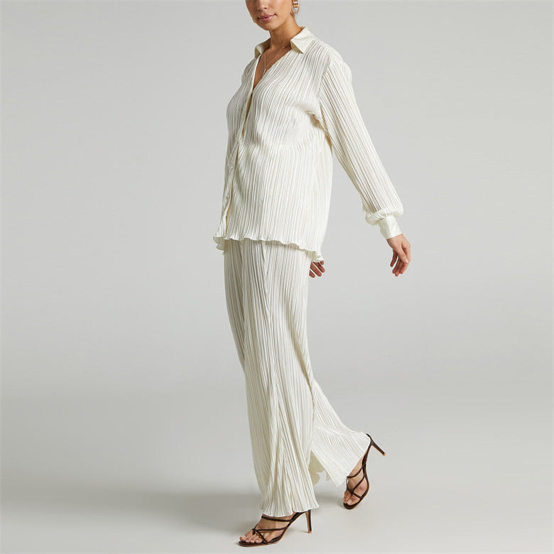 Birt Pleated Suit