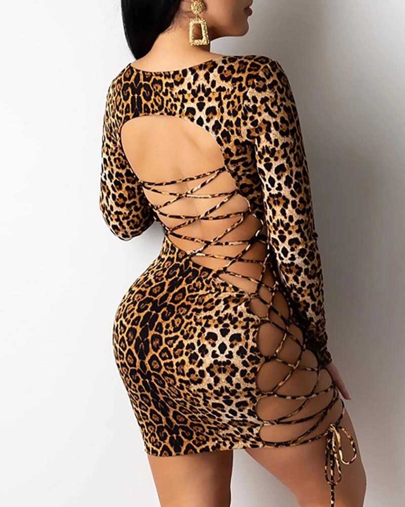 Leopard Strappy