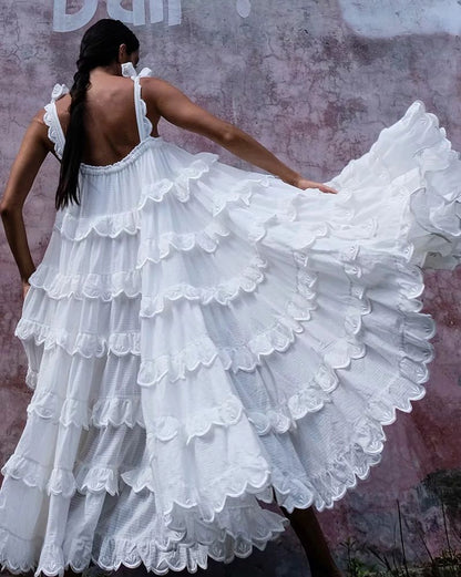 Flowy Frilly Tie