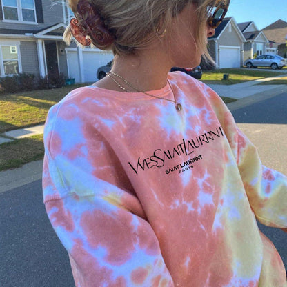 Pink Bleach Tie Dye