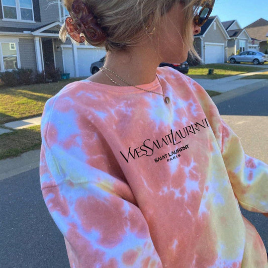 Pink Bleach Tie Dye