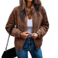 Stand Collar Wide Ribbed