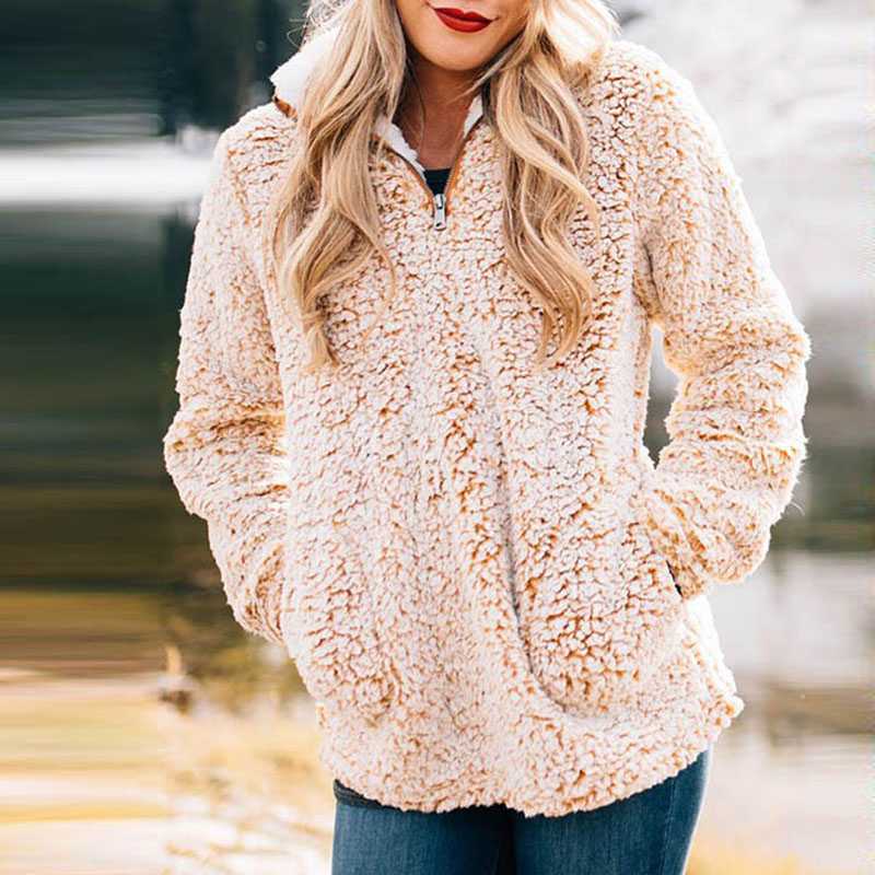 Quarter Zip Sherpa