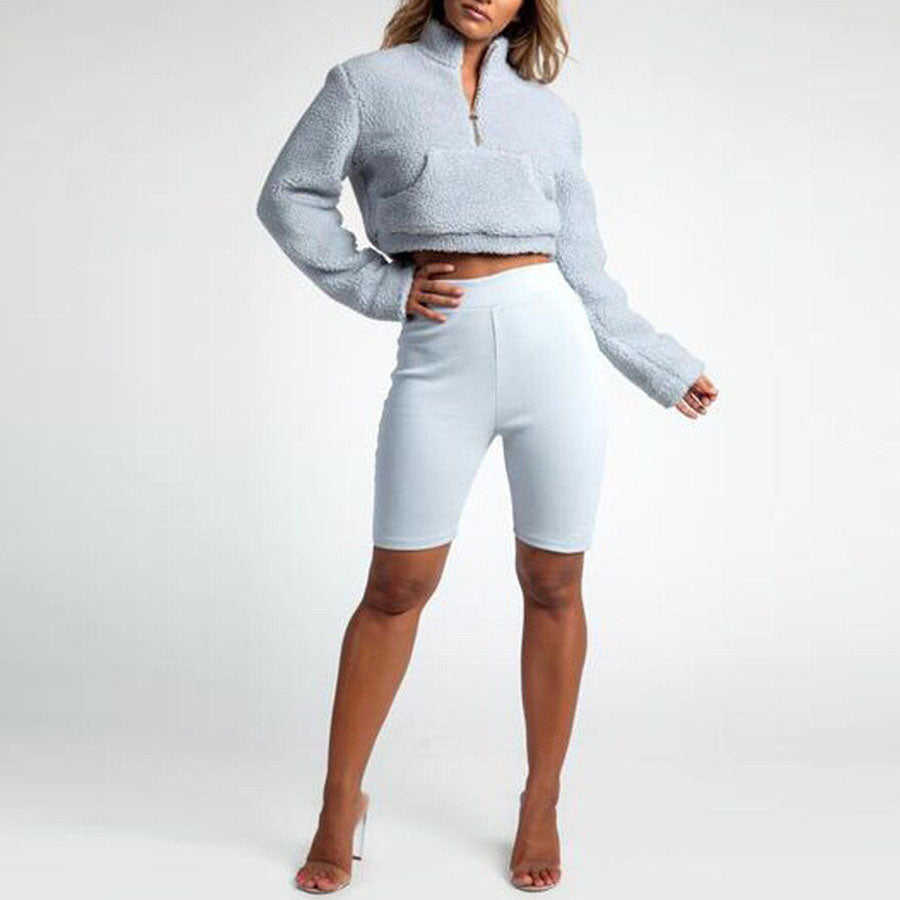 Polo Cropped Faux