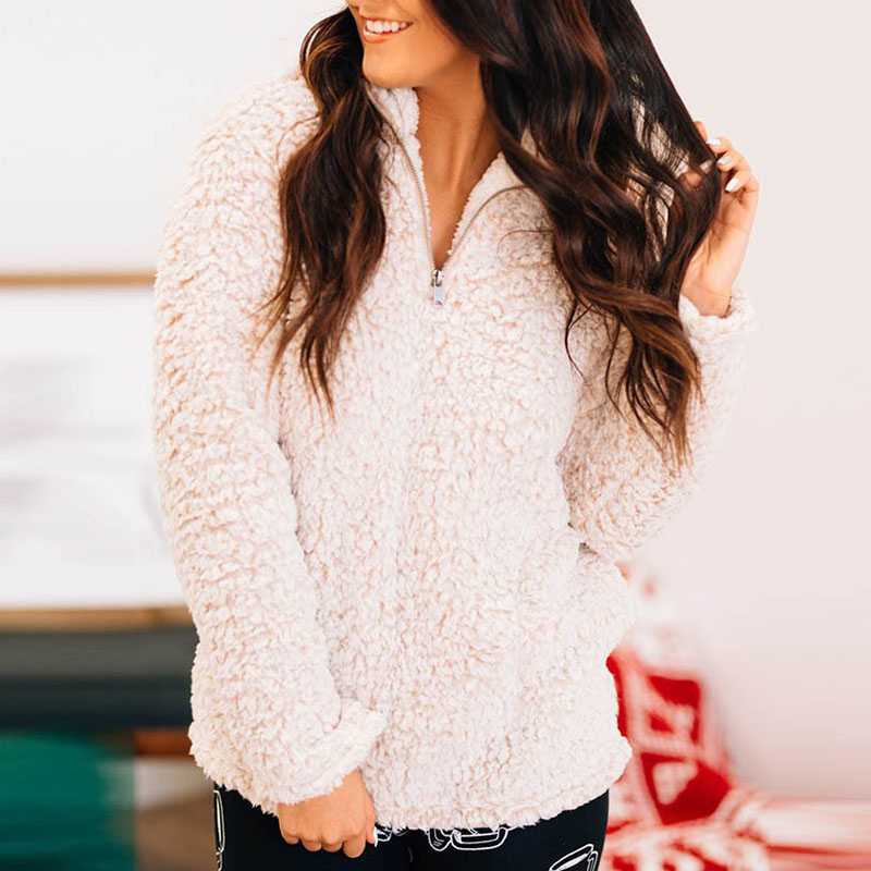 Quarter Zip Sherpa