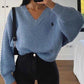 Chunky V Neck