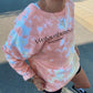 Pink Bleach Tie Dye