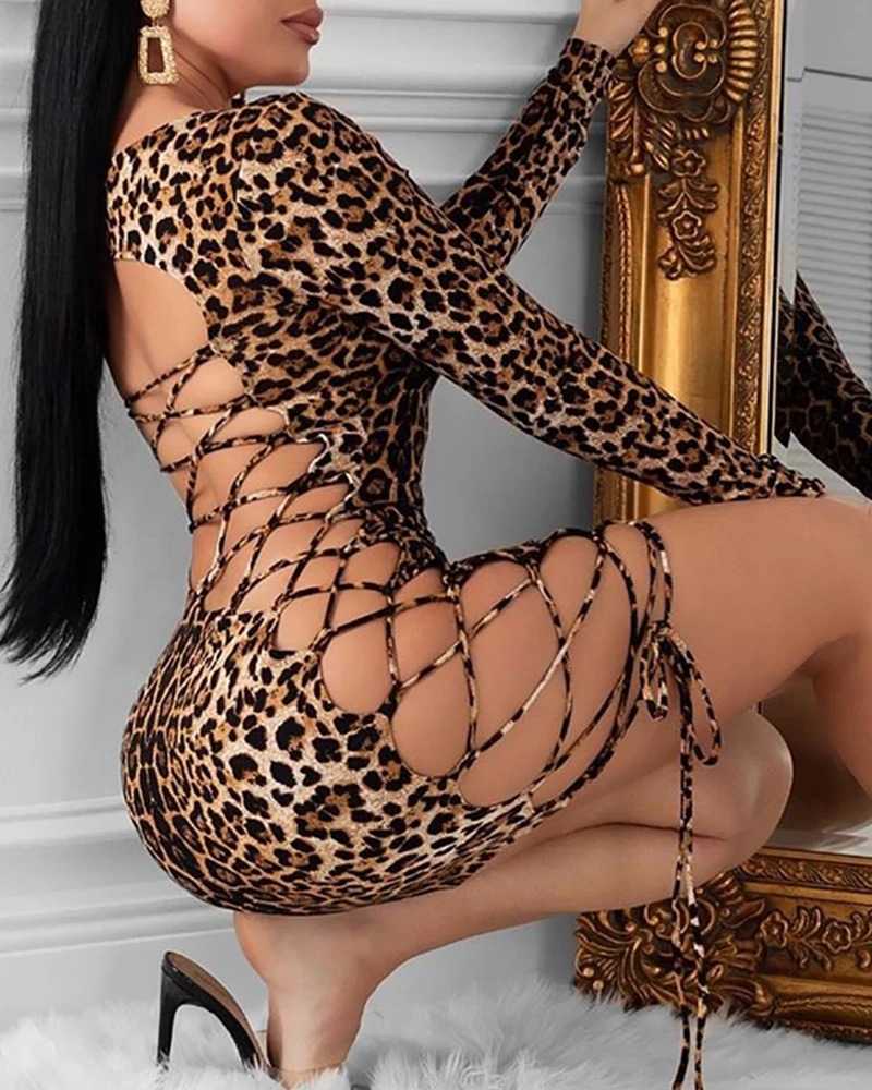 Leopard Strappy