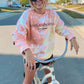 Pink Bleach Tie Dye