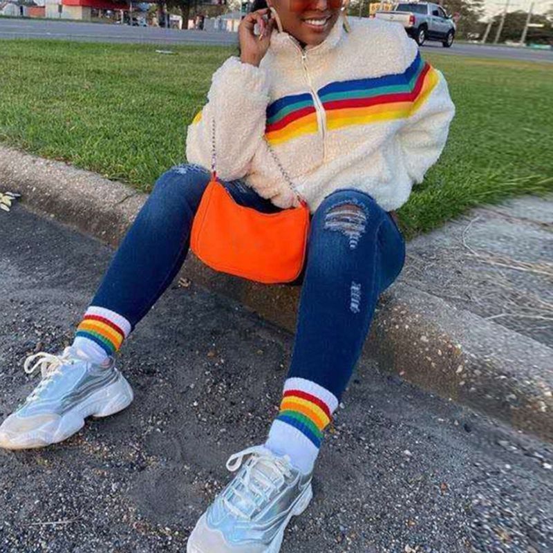 Rainbow Striped
