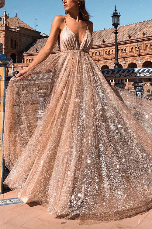 Sparkly Plunge